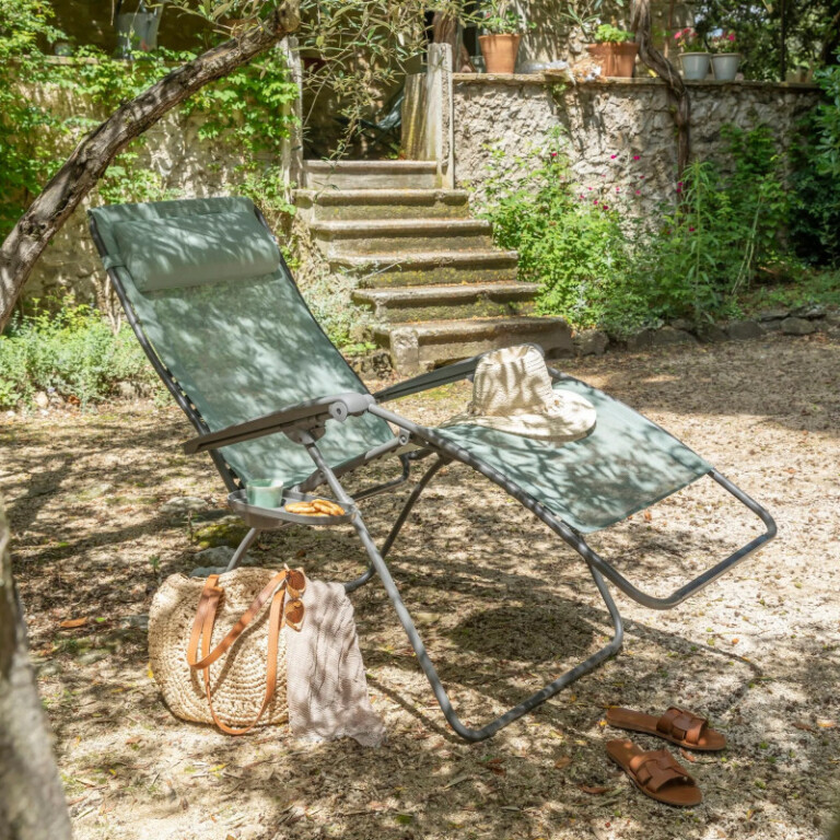 LAFUMA MOBILIER - Fauteuil relax zéro gravité LAFUMA MOBILIER Rsxa Clip XL Batyline - 4 coloris