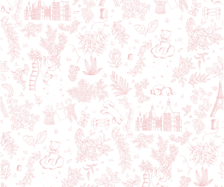 Les Petites Maries - Loulou Lapin Rose