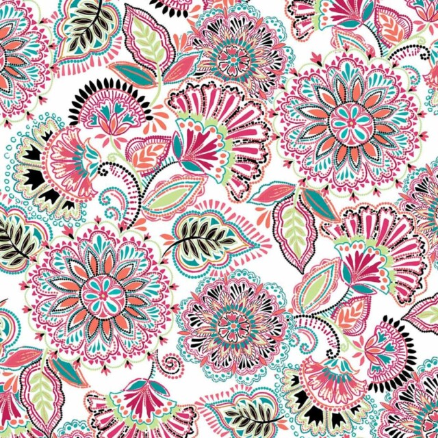 Fleurs Pois & Cie - Caraco femme 100% coton bio de fabrication française - Rose