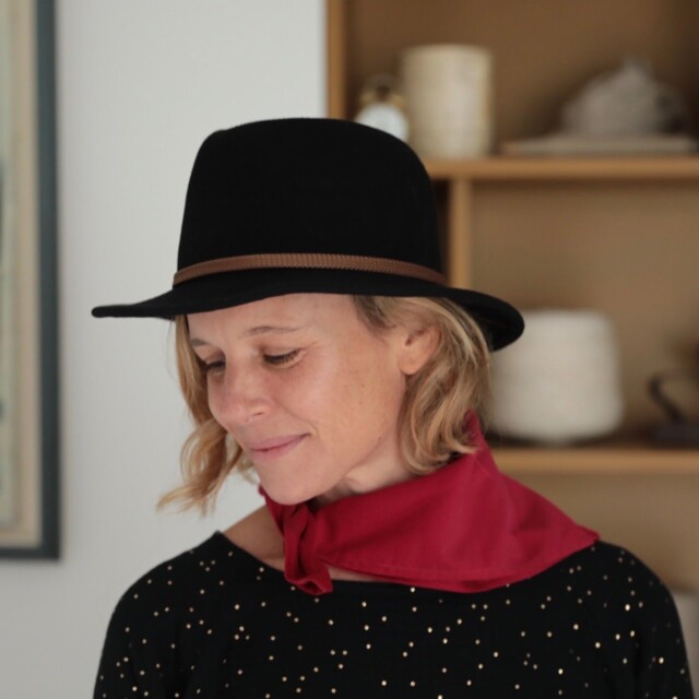 Quintessence - Le chapeau Edouard - noir