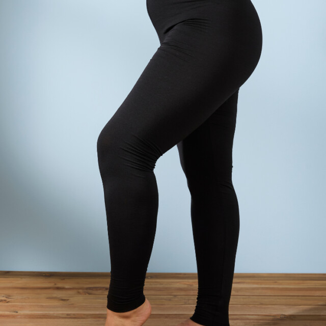 Lemahieu - Legging en Laine Mérinos - Noir - Femme - Femme