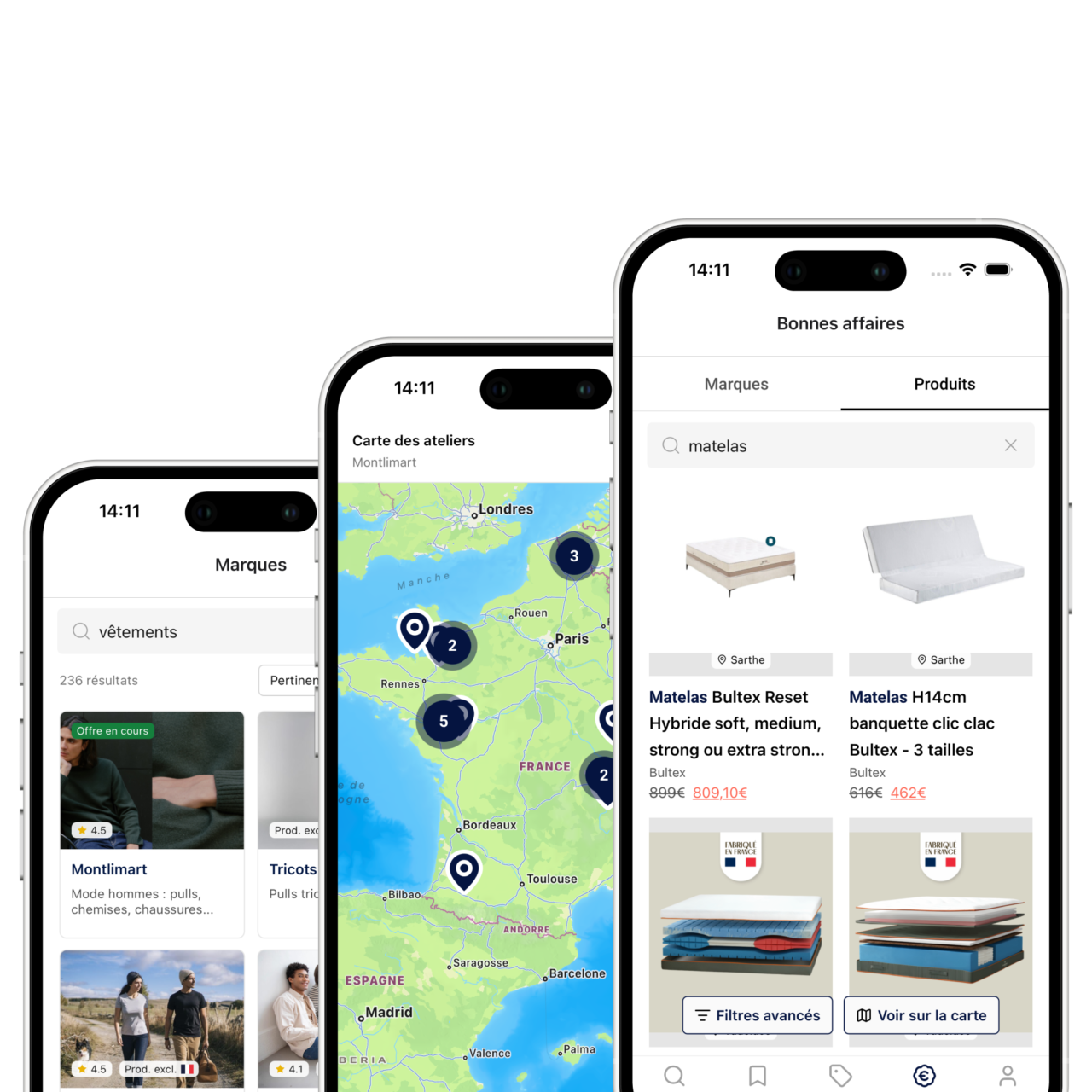 Application mobile Marques de France