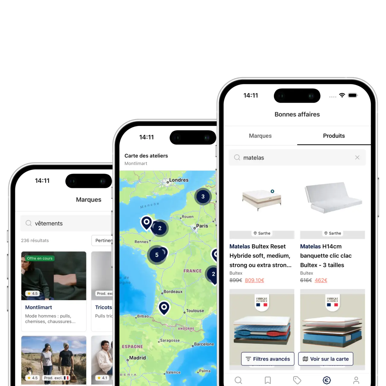 Application mobile Marques de France