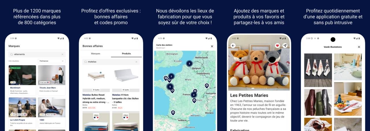 Marques de France - Application mobile