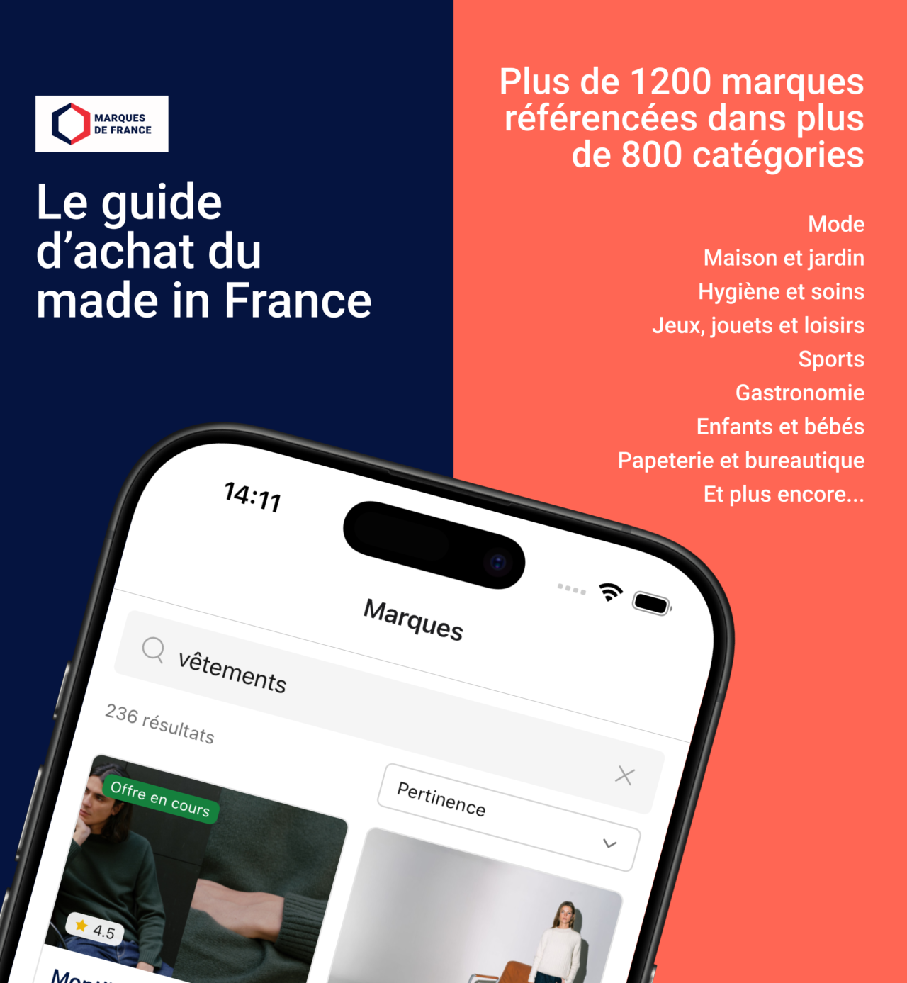 Marques de France - Application mobile