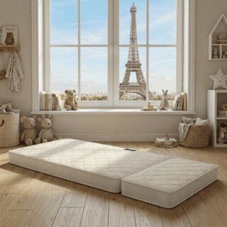 L’Atelier de Morphée - Matelas 90×160 évolutif 90x200cm COTON BIO