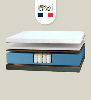 Dormez Français - Matelas Hybride Français Premium