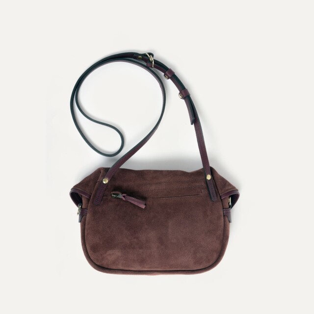 Bleu De Chauffe - Mini sac Jane - Marron Rubis