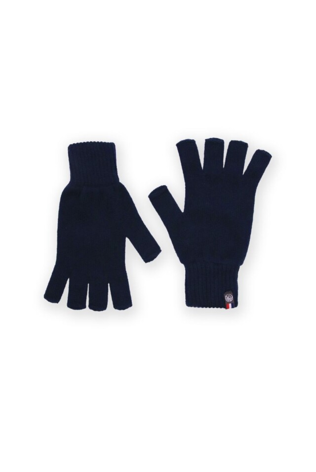 Mitaines doigts Perinne Policier S/M par la marque Maison Bonnefoy Maison Bonnefoy - Mitaines doigts Perinne Policier S/M