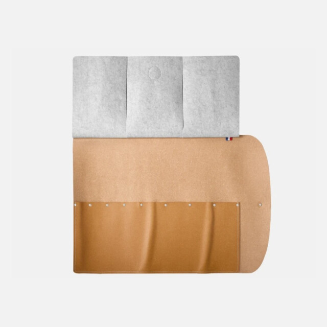 OPINEL - Natte OPINEL pour couteaux de cuisine Collection France en cuir régénéré