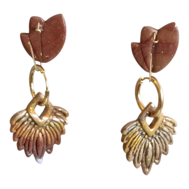 L'Atelier de Patricia - Pampilles Plume d'Aurore