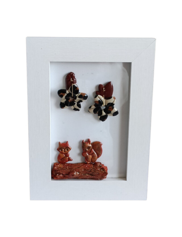 L’atelier de Patricia - Pampilles fleurs léopard