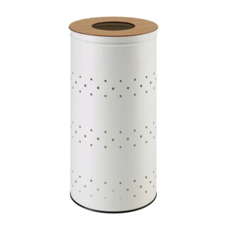 Panier à linge 45L Blanc Coton par la marque Prosper la poubelle française Prosper la poubelle française - Panier à linge 45L Blanc Coton