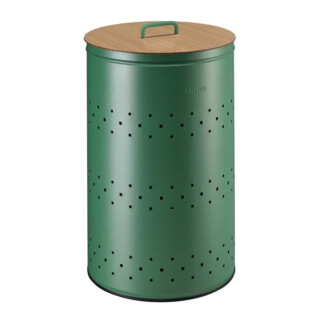 Panier à linge 65L avec couvercle et poignée Vert Natura par la marque Prosper la poubelle française Prosper la poubelle française - Panier à linge 65L avec couvercle et poignée Vert Natura