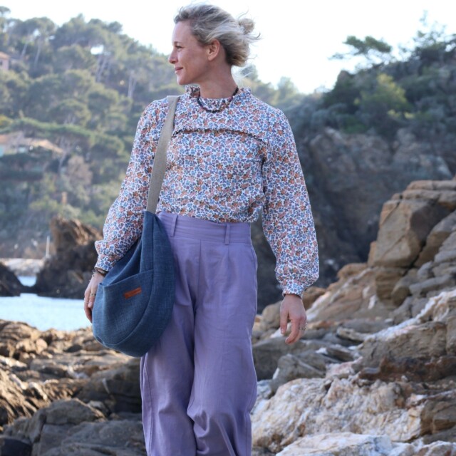 Quintessence - Pantalon Tom - lin parme