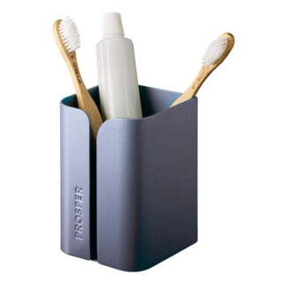 Porte-brosse à dents Bleu Lavande par la marque Prosper la poubelle française Prosper la poubelle française - Porte-brosse à dents Bleu Lavande