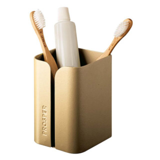 Porte-brosse à dents Sable par la marque Prosper la poubelle française Prosper la poubelle française - Porte-brosse à dents Sable
