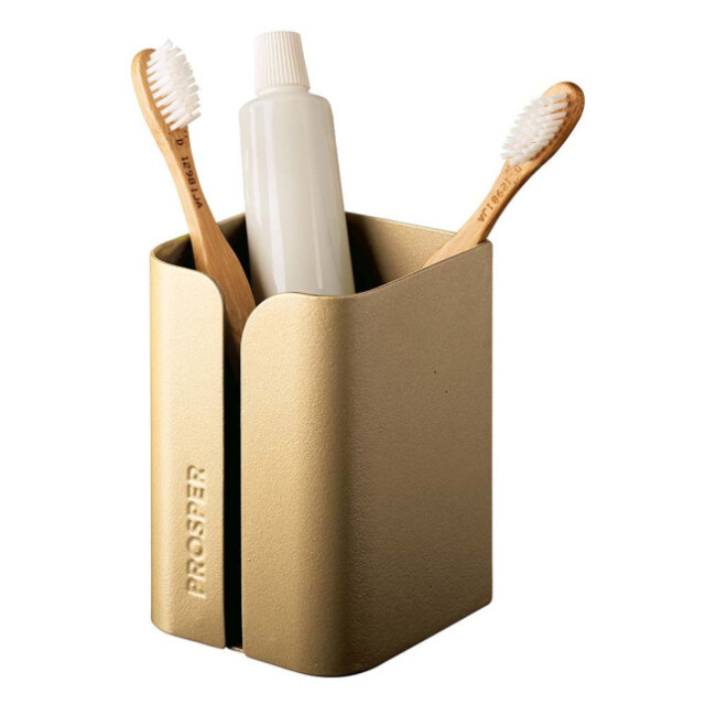 Prosper la poubelle française - Porte-brosse à dents Sable