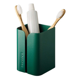 Porte-brosse à dents Vert Sapin par la marque Prosper la poubelle française Prosper la poubelle française - Porte-brosse à dents Vert Sapin