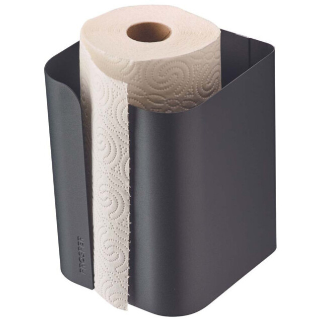 Prosper la poubelle française - Porte rouleau essuie-tout Gris Anthracite