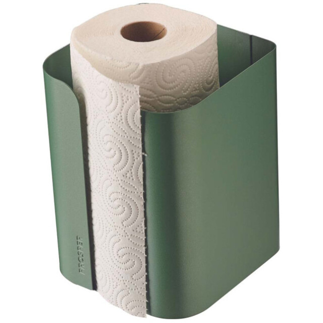 Prosper la poubelle française - Porte rouleau essuie-tout Vert Natura