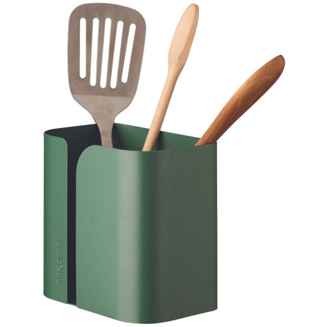 Prosper la poubelle française - Porte-ustensiles cuisine Vert Natura