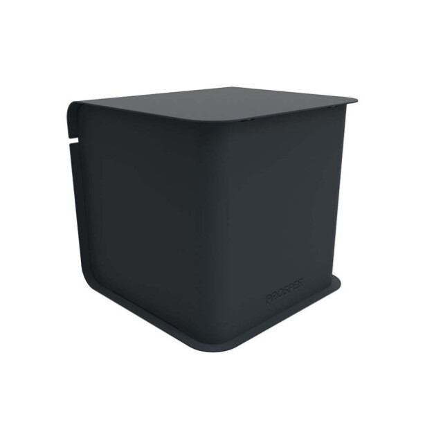 Prosper la poubelle française - Pot de rangement Gris Anthracite