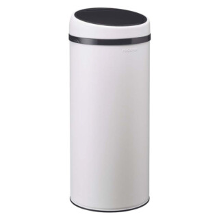 Poubelle cuisine à ouverture manuelle 45L Blanc Coton par la marque Prosper la poubelle française Prosper la poubelle française - Poubelle cuisine à ouverture manuelle 45L Blanc Coton