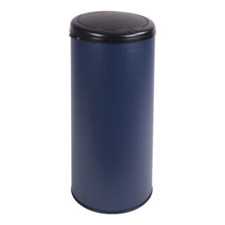 Prosper la poubelle française - Poubelle cuisine à ouverture manuelle 45L Bleu Minéral
