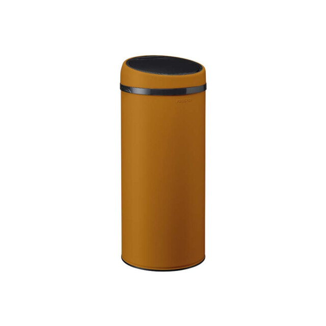 Prosper la poubelle française - Poubelle cuisine à ouverture manuelle 45L Caramel