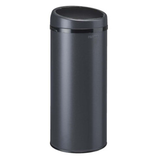 Prosper la poubelle française - Poubelle cuisine à ouverture manuelle 45L Gris Anthracite