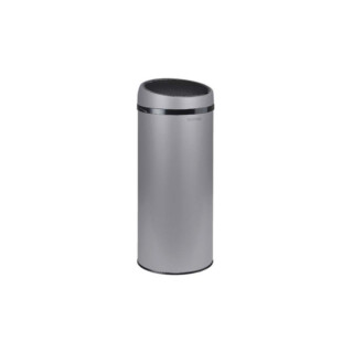 Prosper la poubelle française - Poubelle cuisine à ouverture manuelle 45L Gris Galet