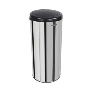 Poubelle cuisine à ouverture manuelle 45L Inox par la marque Prosper la poubelle française Prosper la poubelle française - Poubelle cuisine à ouverture manuelle 45L Inox