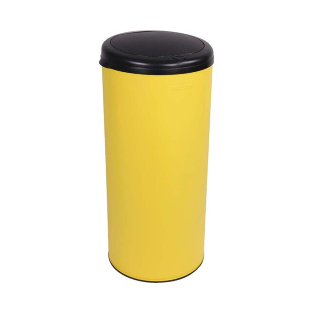 Prosper la poubelle française - Poubelle cuisine à ouverture manuelle 45L Jaune Mimosa