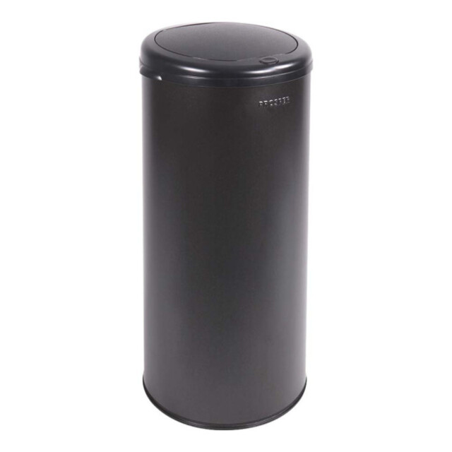 Prosper la poubelle française - Poubelle cuisine à ouverture manuelle 45L Noir Basalte