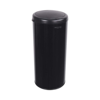 Prosper la poubelle française - Poubelle cuisine à ouverture manuelle 45L Noir Graphite