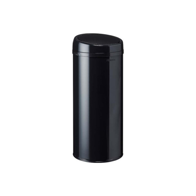 Prosper la poubelle française - Poubelle cuisine à ouverture manuelle 45L Noir Graphite