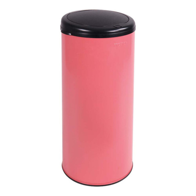 Prosper la poubelle française - Poubelle cuisine à ouverture manuelle 45L Rose Litchi