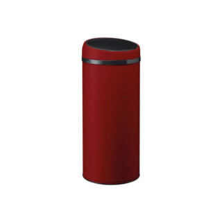 Poubelle cuisine à ouverture manuelle 45L Rouge Cerise par la marque Prosper la poubelle française Prosper la poubelle française - Poubelle cuisine à ouverture manuelle 45L Rouge Cerise