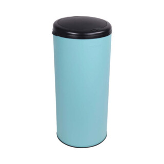 Prosper la poubelle française - Poubelle cuisine à ouverture manuelle 45L Vert d’Eau