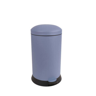 Prosper la poubelle française - Poubelle cuisine à pédale 20L Bleu Lavande