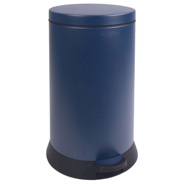 Prosper la poubelle française - Poubelle cuisine à pédale 20L Bleu Minéral