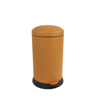Prosper la poubelle française - Poubelle cuisine à pédale 20L Caramel