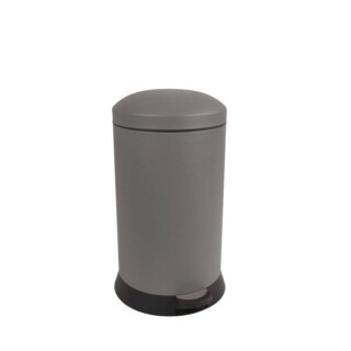 Prosper la poubelle française - Poubelle cuisine à pédale 20L Gris Ardoise