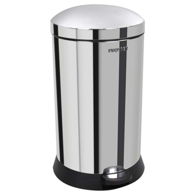 Prosper la poubelle française - Poubelle cuisine à pédale 20L Inox