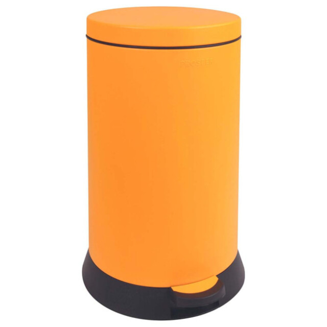 Prosper la poubelle française - Poubelle cuisine à pédale 20L Jaune Pamplemousse