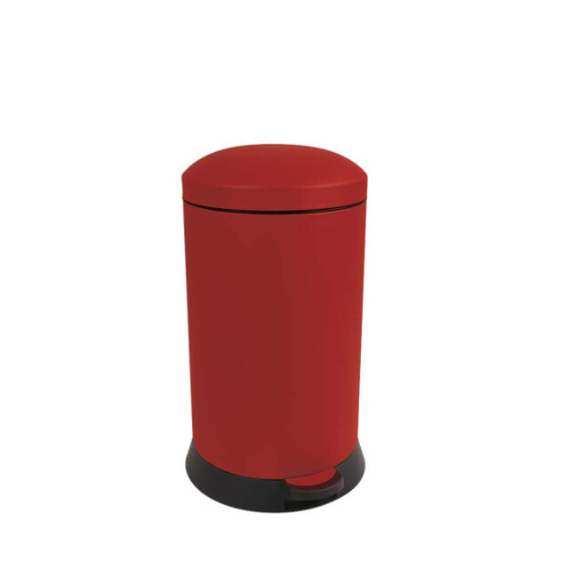Prosper la poubelle française - Poubelle cuisine à pédale 20L Rouge Cerise