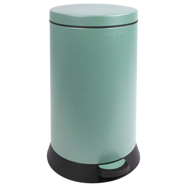 Prosper la poubelle française - Poubelle cuisine à pédale 20L Vert Natura