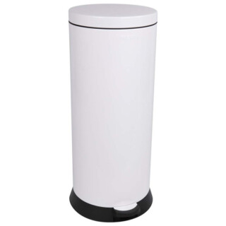 Poubelle cuisine à pédale 30L Blanc Éclat par la marque Prosper la poubelle française Prosper la poubelle française - Poubelle cuisine à pédale 30L Blanc Éclat