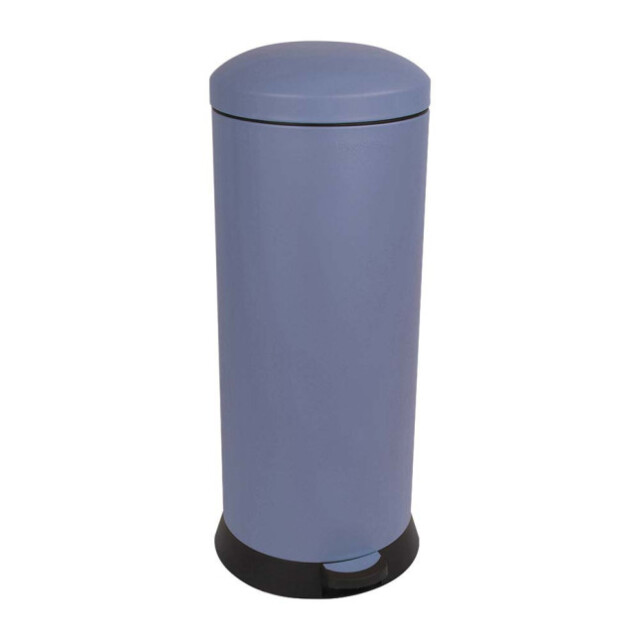 Prosper la poubelle française - Poubelle cuisine à pédale 30L Bleu Lavande